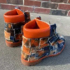 Timberland | Shoes | Patch Denim Timberlands | Poshmark display picture 1